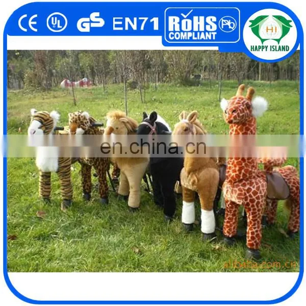 HI Special Offer Horse Ride Toy With Wheel for Kids,mechanical Riding Horse for Sale photo-6