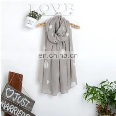 2018 Winter Cotton Scarf Embroidered Dot Size Female Cloak Shawls Wholesale photo-3