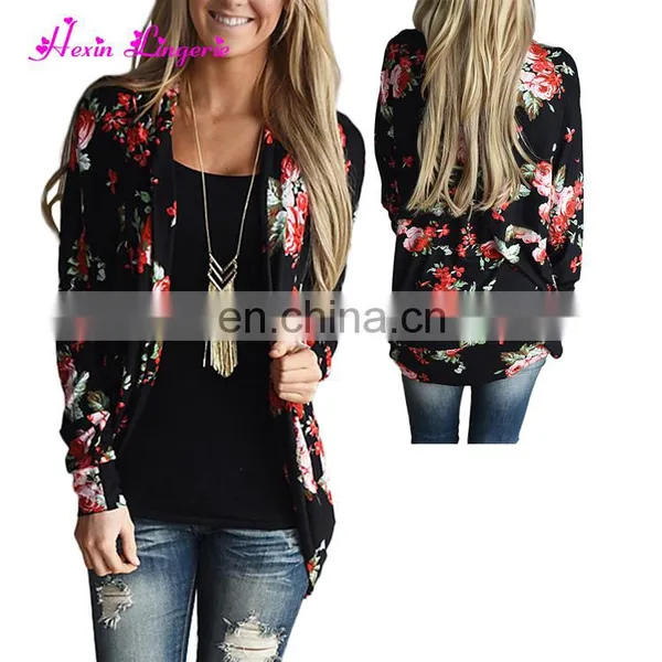 Big Stock Casual Coverup Coat Wholesale Ladies Kimono Ladies Cardigan