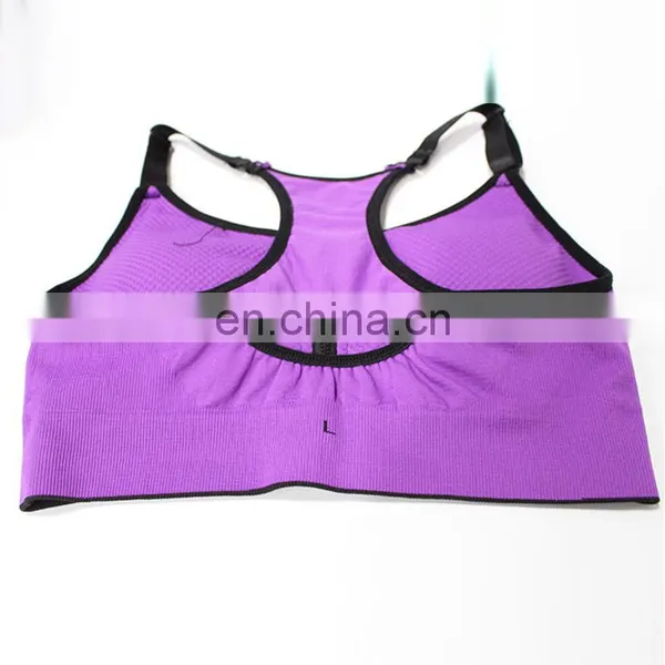 2017 Wholesale Women Sexy Fashion Wire Free Seamless Yoga Wear Sports Bra photo-4