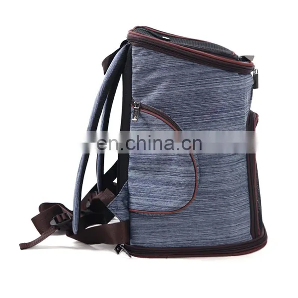 ODM Fashion New Denim Pet Backpack for Man and Women photo-4