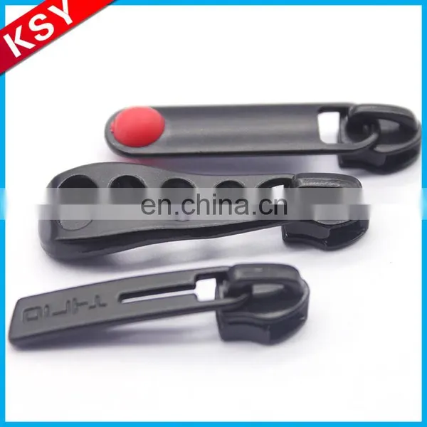 Custom Metal Rubber Zipper Slider/Puller photo-3