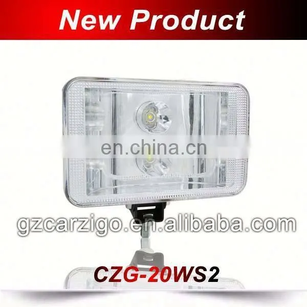 Guangdong Led Customized 4X6" Semi Truck Headlamp With Lowered/ Upper Beam for Truck,heavy Duty photo-3