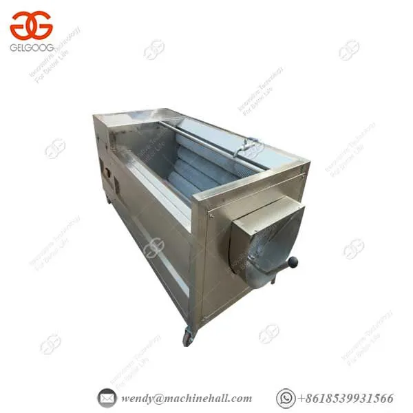 Carrot Processing Equipment With Brush Rollers Full Automatic photo-2