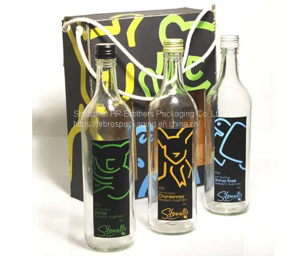 Classical Handmade Exclusive Corrugated Cardboard for Wine Packging photo-2