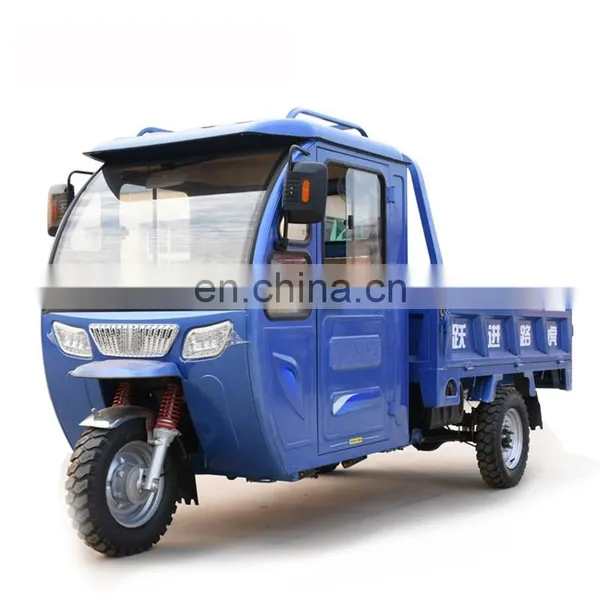 Semi Closed Electric Fuel Tricycle Three-Wheeler With Shed