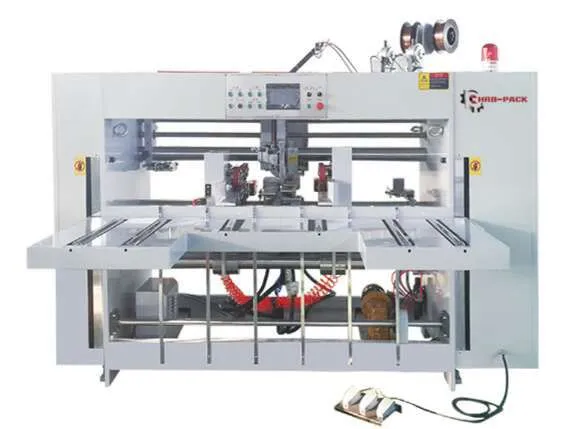 Semi-Automatic Corrugated Cardboard Stitcher Machine Carton Machine