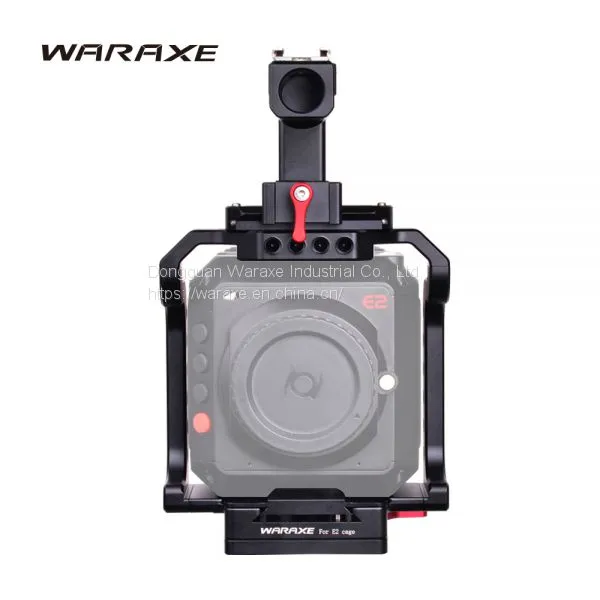 WARAXE CAGE KIT FOR Z CAM E2 Cinema CAMERA WITH NATO Rail Handle Grip photo-5