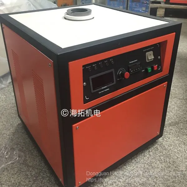 High Frequency Gold Melting Furnace HT-25KW Molten Silver Furnace Noble Metal Melting Furnace Crucible of High Purity Graphite photo-2