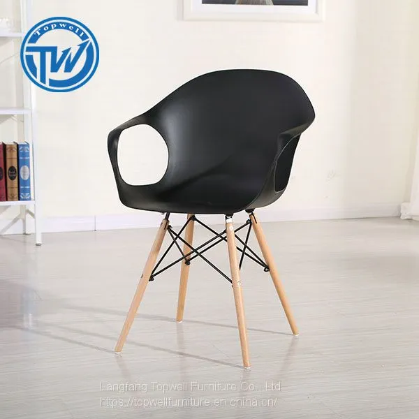 DC-6002 Topwell High Quality Plastic Chair Lounge Chair Modern Dinig Chair photo-4