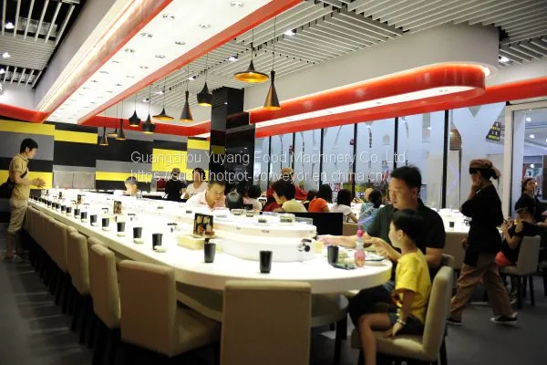 Sushi Restaurant Rotary Delivery System - Manufacturer: Michaeldeng@gdyuyang.com photo-2