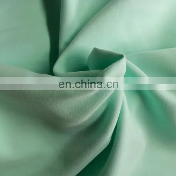 China Good Sale Woven Brushed Peach Skin 100% Polyester Fabric For Colth/Bedding photo-2