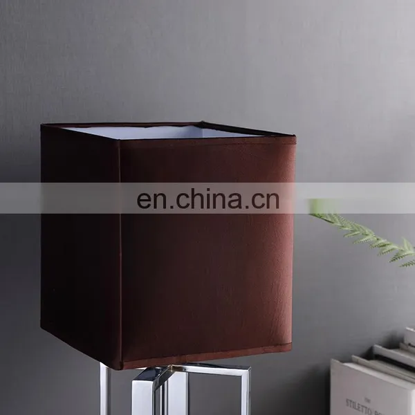 Hot Sale New Design Square Shape Metal Custom Table Lamp Modern for Bedside photo-4