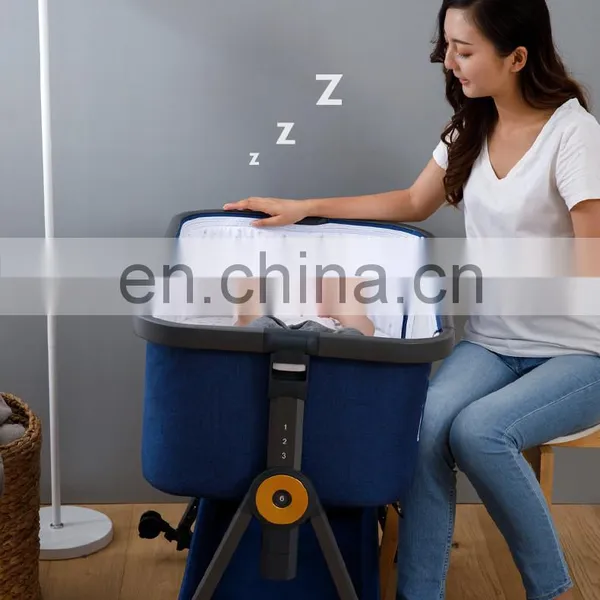 Factory Wholesale Baby Crib Portable Bedside Sleeper Foldable Lightweight Bassinet photo-5