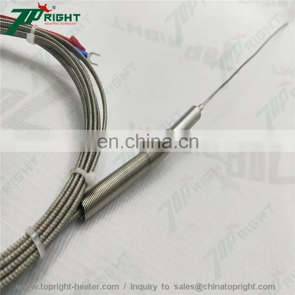 Stainless Steel Probe 0~400C Temperature Sensor J Type Thermocouple in Probe 2*90mm photo-4