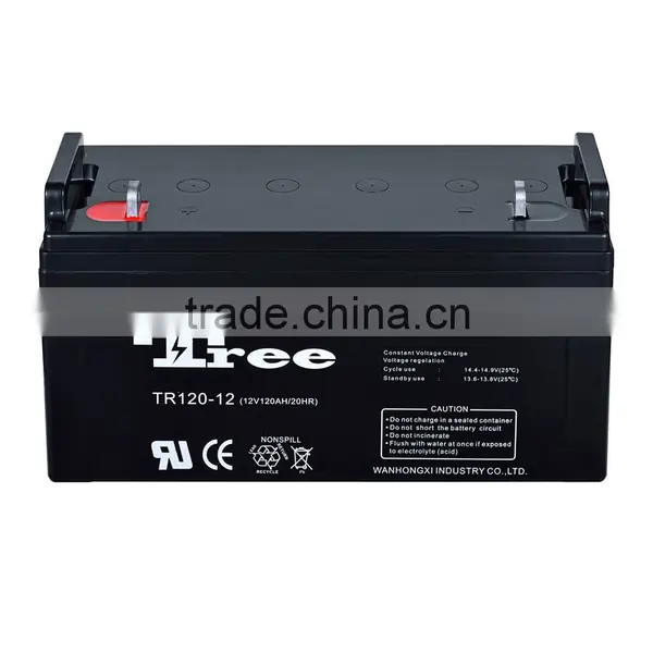 Manufacture Free Maintance Gel Batteries 12v 120ah For Solar Street Light photo-3