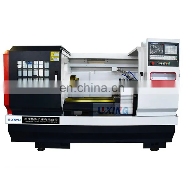 Semi Auto Horizontal CK6150 Machinery Automatic Flat Bed Cnc Lathe Machine