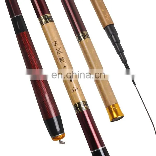 Hot Selling Large 2.7-7.2M Carbon Fiber Hand Fishing Rod Game Fishing Rod Carp Rod Fishing Telescopic Carbon Super Fishing Rod photo-2