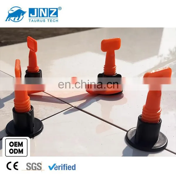 JNZ-TA-TLS-T Floor Wall Tile Leveler Tools Reusable Tile Levelling System With Special Wrench photo-2
