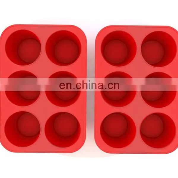DIY Hemispherical Cake Baking Tool Silicone Chocolate Cake Mold Large 6 Hole Round Silicone Baking Mold photo-2