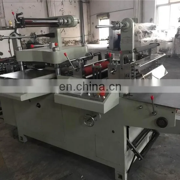UTM420 Automatic Flatbed Pet Laser Label Die Cutting Machine, Flat Bed Hot Stamping Sticker Punching Press Cutter photo-3