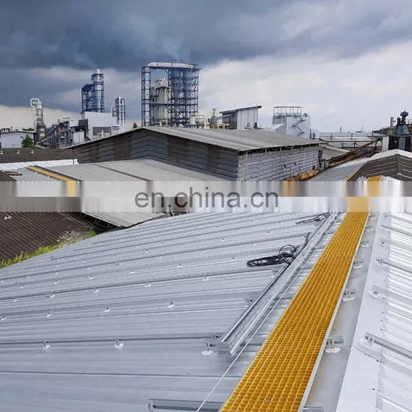 Factory Direct UV Resistant Fiberglass FRP Grating Walkway for Solar Roof Floor Grating Walkway Plastic Frp Grate photo-2