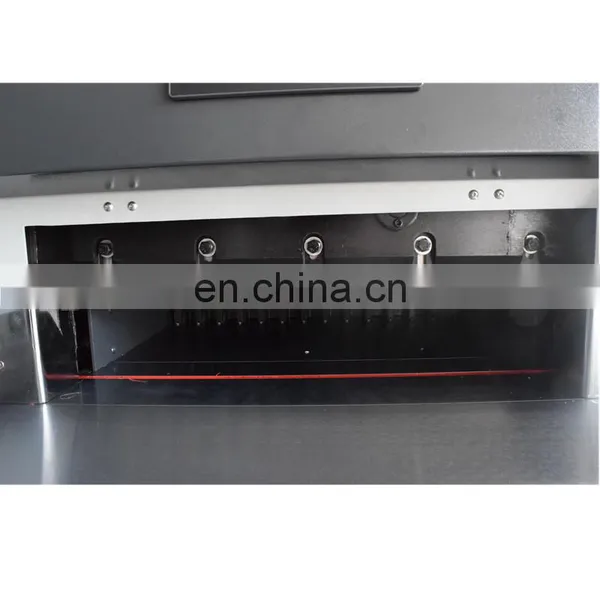 Leading Lower Price Bulk Paper Cutter Manual Guillotine Automatic Paper Die Cutting Machine Paper photo-3