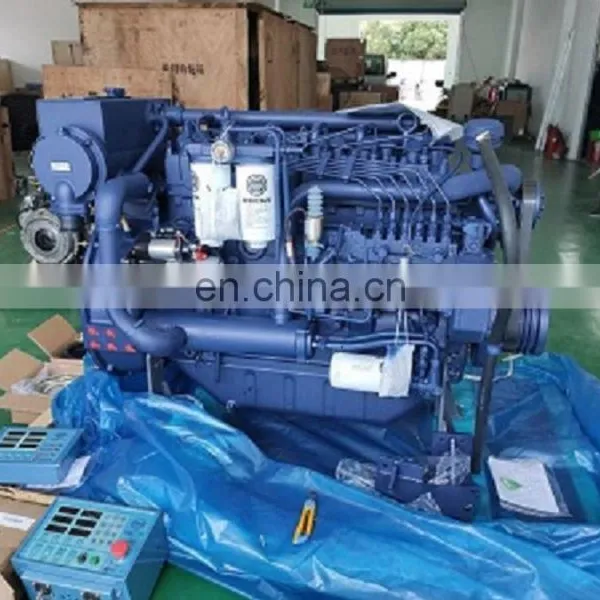 Best Seller Water Cooled 4 Stroke Weichai Marine Engine WP6C150-15 photo-2