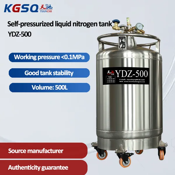 Cambodia-dewar 50L for n2 Self Pressured KGSQ-cell Storage Liquid Nitrogen Tank photo-3