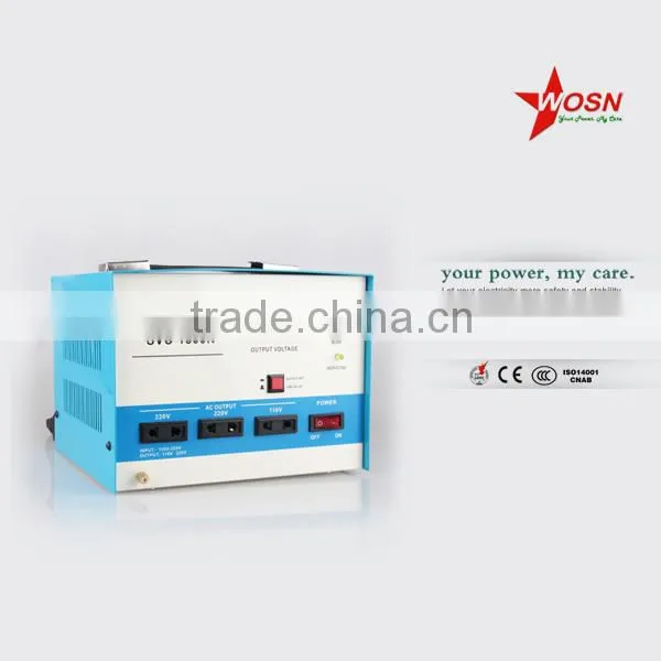 150-250V Input Voltage Regulator to 220V 110V 1500W Servo Voltage Stabilizator photo-3