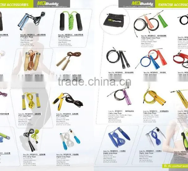 High Quality Leather Jump Rope With Wooden Handle photo-3