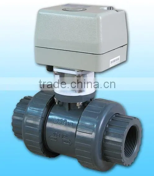 KLD 400 Electric Actuator Valve In Plastic Valve Body