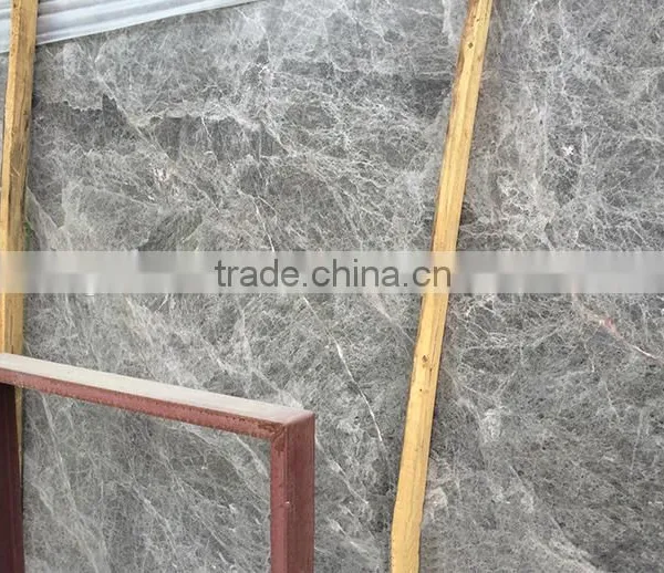 Home Decoration Natural Polished Castle Gray Marble Flooring Tiles photo-5