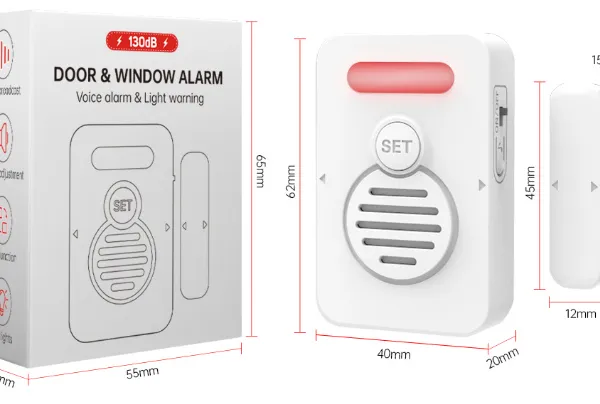 Home Voice Door Closing Reminder, Air Conditioning Open Safe, Refrigerator Anti-theft Door Magnetic Alarm Reminder（Wechat:13510231336） photo-2