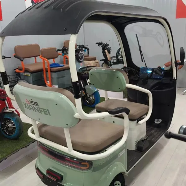 Wholesale ODM Latest Electric Tricycles Passenger 3 Wheel Electric Motorcycles 48v 60w High Power Motor E Trike photo-5