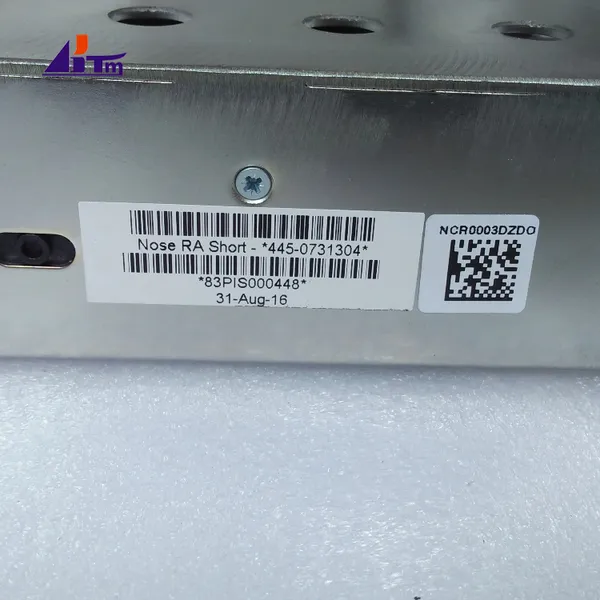 NCR S2 Presenter Nose RA Short 4450731304 Essential Parts for NCR S2 ATM Machines Model 445-0731304 photo-4