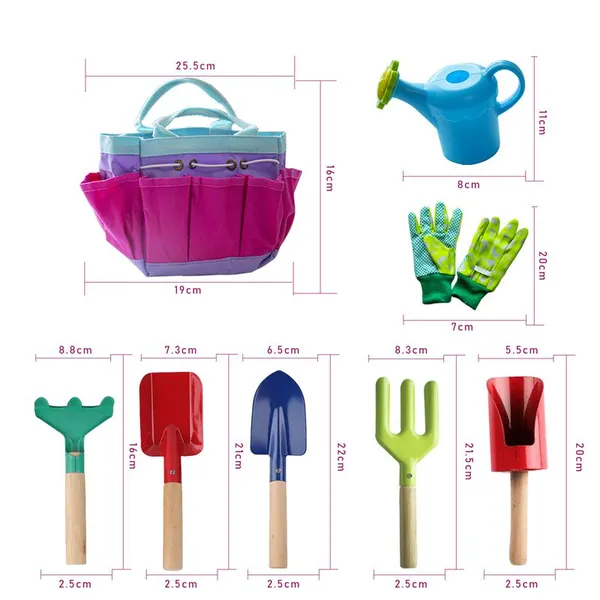 Complete Garden Tool Kit for Home Gardening With Gloves Spray Bottle Kneeling Pad Plant Labels and Tool Bag photo-3