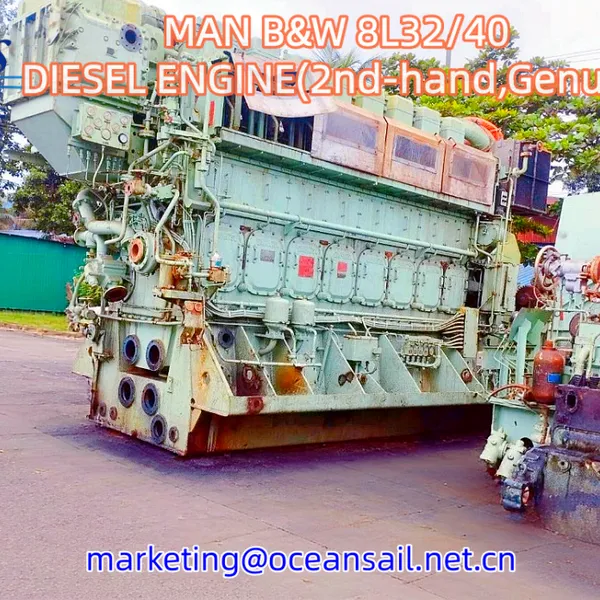 MAN B&W 8L32/40 DIESEL ENGINE(2ND HAND)