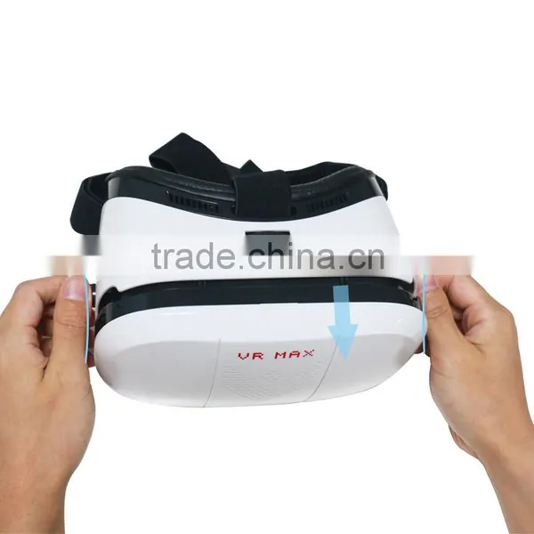 2016 VR 3D Glasses VR MAX Virtual Reality Headset Clear HD Performance With Remote photo-3