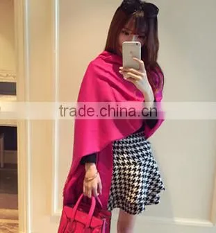 Women Custom Winter Shawl 2015 Fashionable Cashmere Scarf Wholesale photo-5