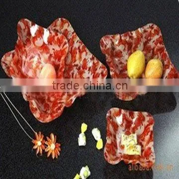 Acrylic Color Fruit Dish
