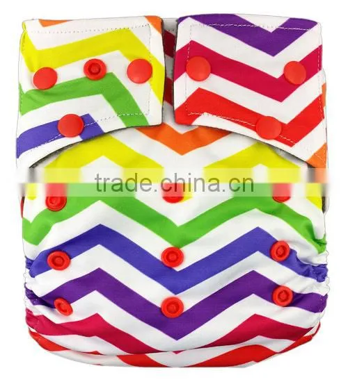 Washable Baby Diaper AIO Diapers With Bamboo Charcoal Innber photo-3