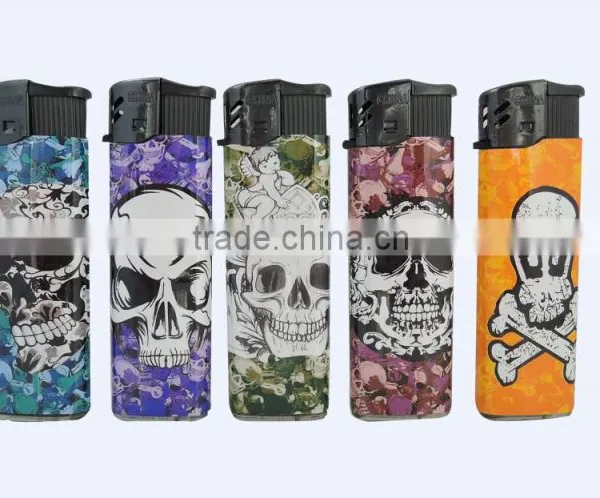 Wholesale Cheap Plastic Material Wrap Paper Electronic Cigar Lighter photo-3