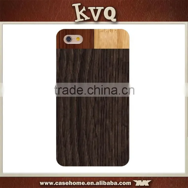 100% Natural Walnut Wood Wooden Hard PC Back Cover Case for Iphone 6s photo-2