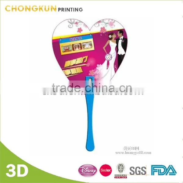 Custom PP Plastic Hand Fan for Souvenir photo-4