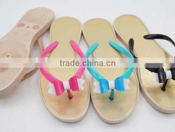 2016 New Sample Latest Fashion Lady Flip Flops PCU Slipper photo-4