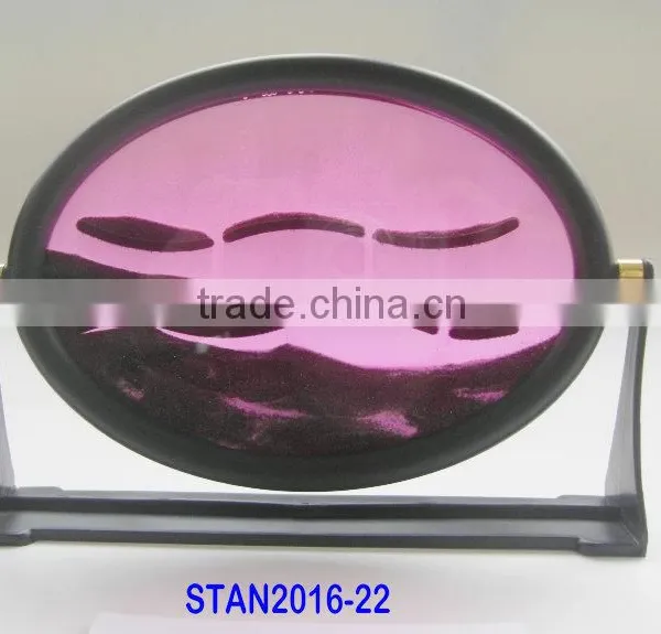 Colourful Flowing Sand Art Pictures/Frame Soothing Sand photo-5