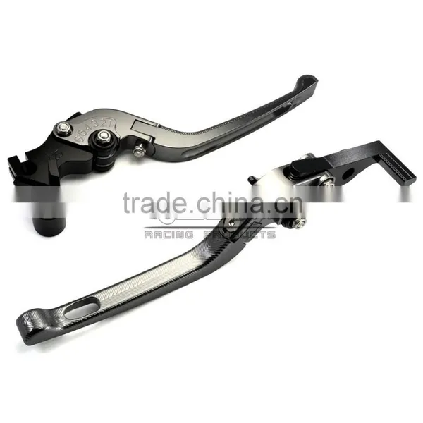 BJ-LS-008 Special Design 3D Long CNC Folding Motorcycle Hand Brake and Clutch Lever for Yamaha YZF R25 photo-4