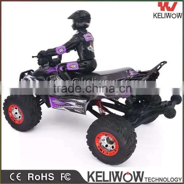 1/12 Scale Professional High Speed Dirt & Desert RC Buggy 2.4G 4WD photo-2
