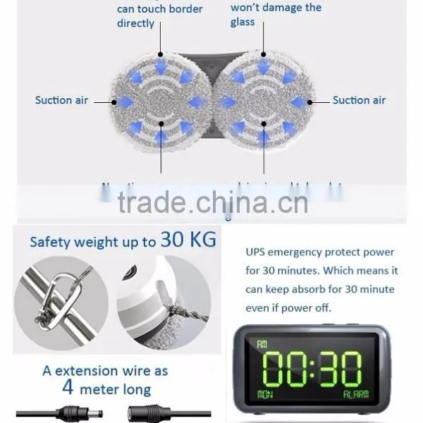 Newest Electric Automatic Window Cleaning Machine Glass Window Cleaning Robot photo-4